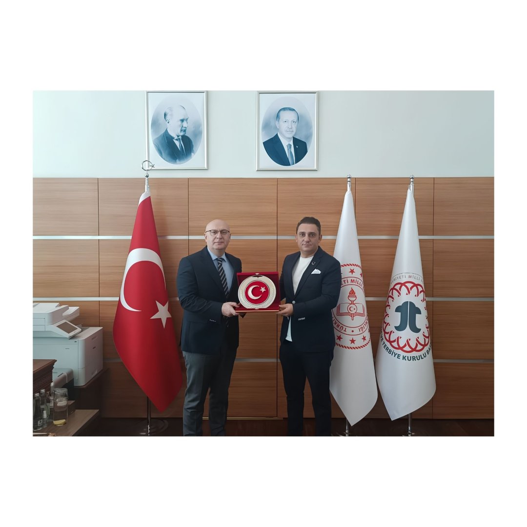 TÜM EĞİTİM ÇALIŞANLARI SENDİKAS’INDAN TALİM VE TERBİYE KURULU BAŞKANI DOÇ. DR. CEM GENÇOĞLU’NA ZİYARET